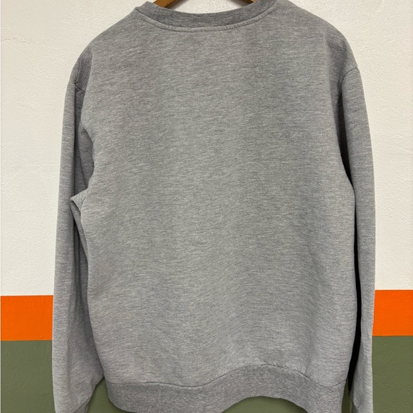 Disney Gray Holiday Sweatshirt with Mickey and Pluto - Picture 3 of 4